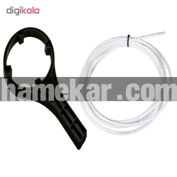 دستگاه تصفیه کننده آب خانگی آکوآ اسپرینگ مدل RO-S151 به همراه فیلترتصفیه آب کد 01 بسته 4 عددی