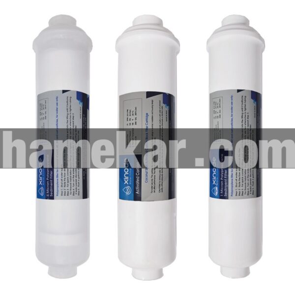 دستگاه تصفیه کننده آب زینود مدل کیسی CX107-W3INLINEF به همراه فیلتر اینلاینی
