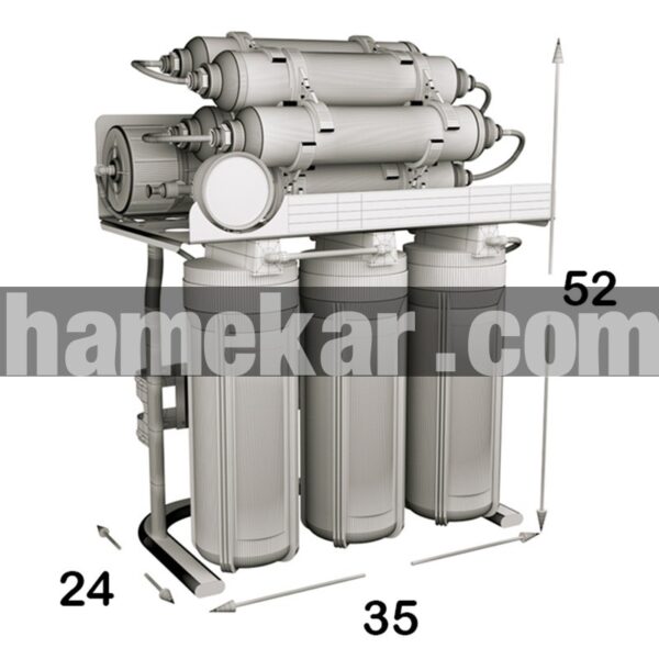 دستگاه تصفیه کننده آب اس اس وی مدل MaxTec 2W X900