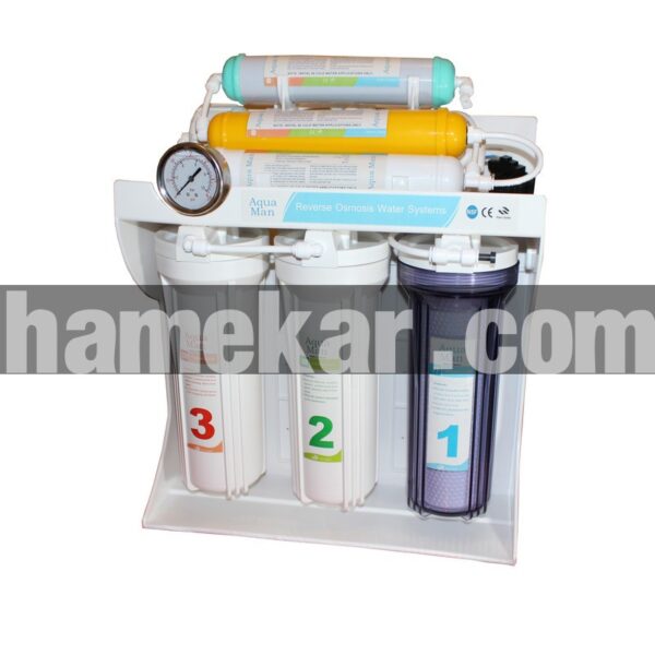 دستگاه تصفیه کننده آب آکوا من مدل RO-F7