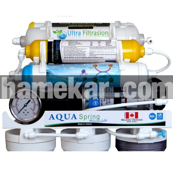 دستگاه تصفیه کننده آب آکوآ اسپرینگ مدل NF3900 به همراه فیلتر مجموعه 3 عددی