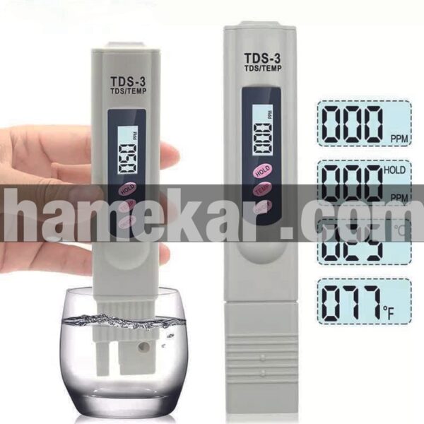 دستگاه تصفیه کننده آب زینود مدل کیسی CX107-WTDSM به همراه سختی سنج TDS-3