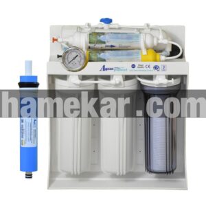 دستگاه تصفیه کننده آب آکوا پیورست مدل RO SYSTEM 607 به همراه فیلتر تصفیه آب مدل ممبران