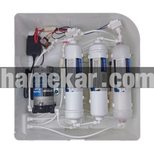 دستگاه تصفیه کننده آب زینود مدل کیسی CX107-W3INLINEF به همراه فیلتر اینلاینی