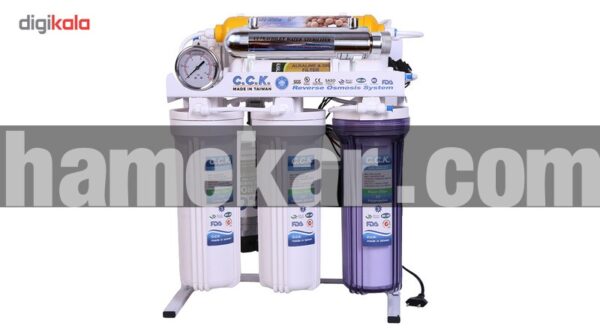 دستگاه تصفیه کننده خانگی سی سی کا مدل RO8-ORP-UV