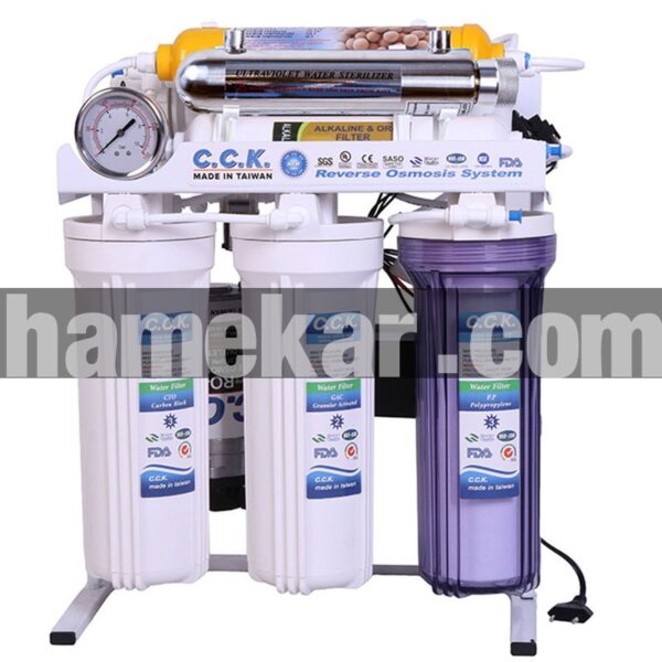 دستگاه تصفیه کننده خانگی سی سی کا مدل RO8-ORP-UV