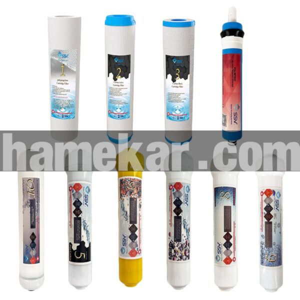 دستگاه تصفیه کننده آب اس اس وی مدل UltraPro X1000 V + 3F به همراه فیلتر