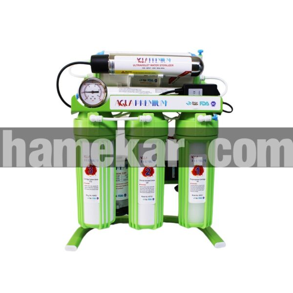 دستگاه تصفیه کننده آب آکواپرمیوم مدل A8OU8-GR-TP