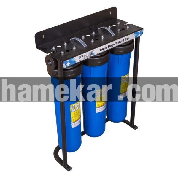 پیش فیلتراسیون سوفیلتر مدل 3 مرحله جامبو به همراه فیلتر کد J3 مجموعه 4 عددی