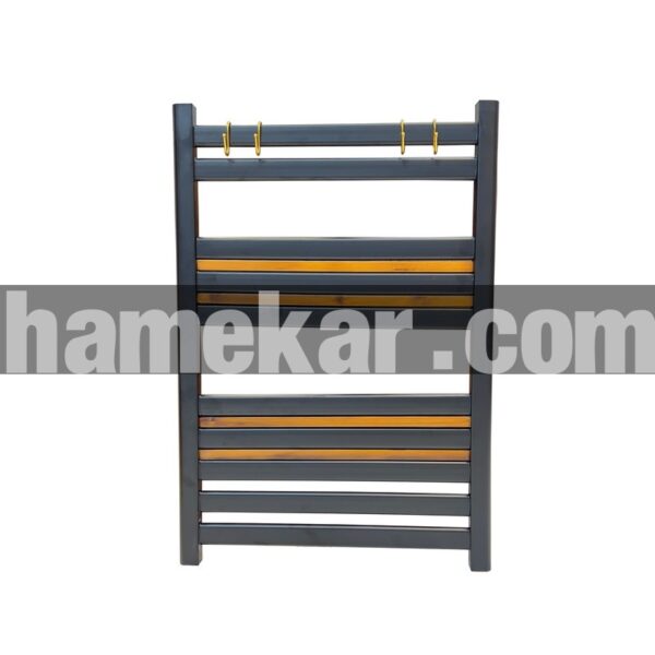 رادیاتور حوله خشک کن هاتیپس مدل آلومینیومی آلترمو 50*80 Black