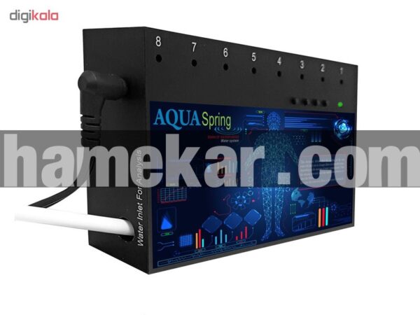 دستگاه تصفیه کننده آب آکوآ اسپرینگ مدل CHROME-BXN10