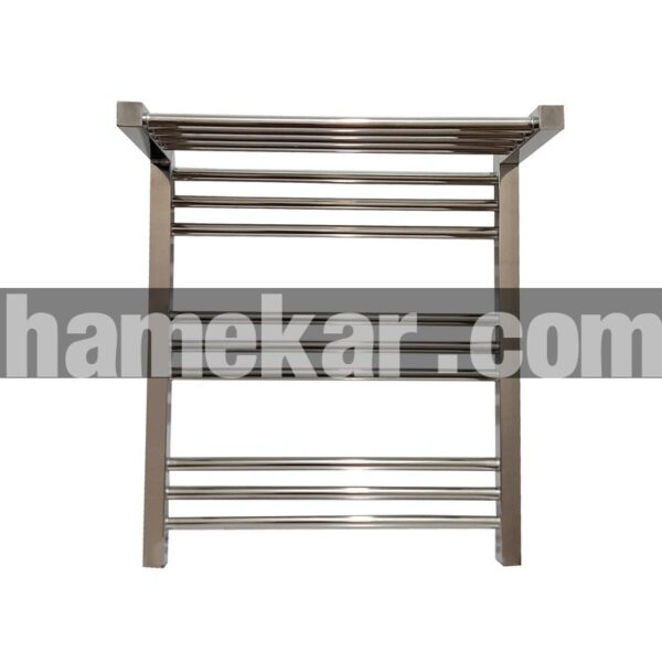 رادیاتور حوله خشک کن هاتیپس مدل کلاسیک یک طبقه لوله ای 60x50