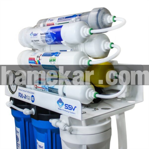 دستگاه تصفیه کننده آب اس اس وی مدل MaxBlue 2wx1000 به همراه شیر تصفیه آب