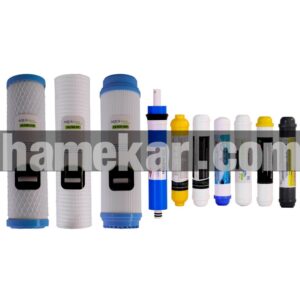فیلتر دستگاه تصفیه آب آکوآ اسپرینگ مدل FAS_AGW10 مجموعه ده عددی