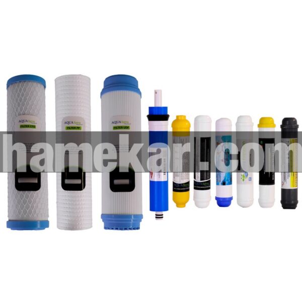 فیلتر دستگاه تصفیه آب آکوآ اسپرینگ مدل FAS_AGW10 مجموعه ده عددی