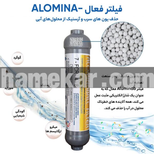 دستگاه تصفیه کننده آب آکوآ اسپرینگ مدل RO-SF5660 به همراه فیلتر تصفیه آب کد 01 مجموعه 4 عددی