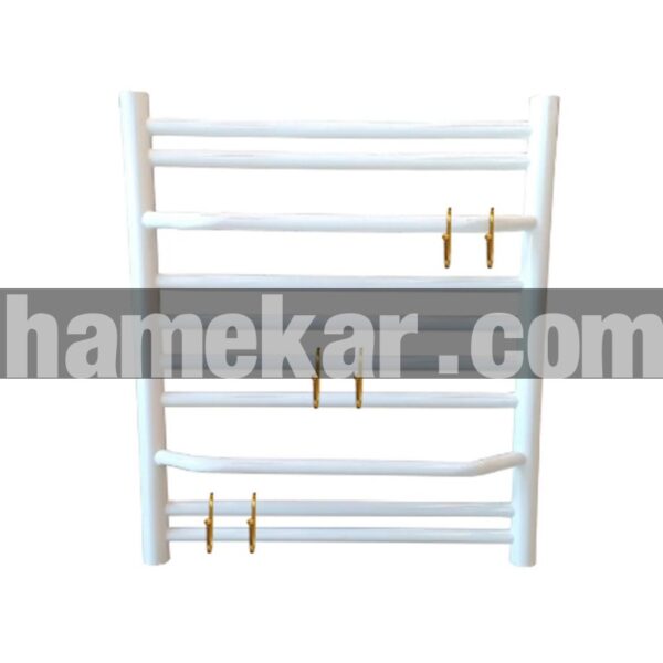 رادیاتور حوله خشک کن هاتیپس مدل آلومینیومی بیتا 50*60 white