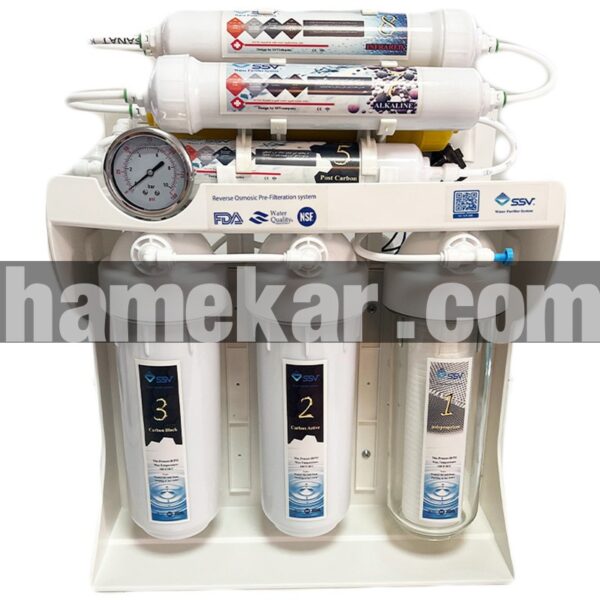 دستگاه تصفیه کننده آب اس اس وی مدل UltraPro X1000 V + 3F به همراه فیلتر