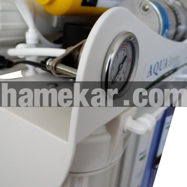 دستگاه تصفیه کننده آب آکوآ اسپرینگ مدل NF - SF4200 به همراه فیلتر تصفیه آب مجموعه 4 عددی