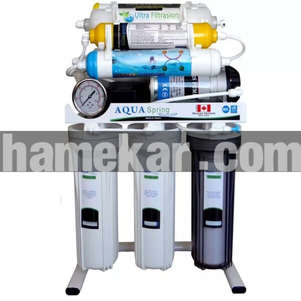 دستگاه تصفیه کننده آب آکوآ اسپرینگ مدل NF3900 به همراه فیلتر مجموعه 3 عددی