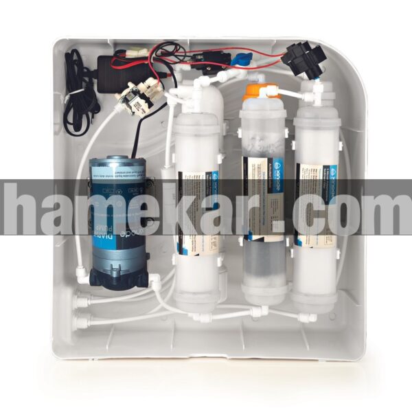دستگاه تصفیه کننده آب زینود مدل کیسی CX107-WTDSM به همراه سختی سنج TDS-3