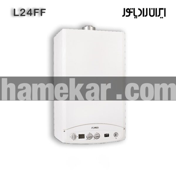 پکیج شوفاژ دیواری ایران رادیاتور مدل L24FF